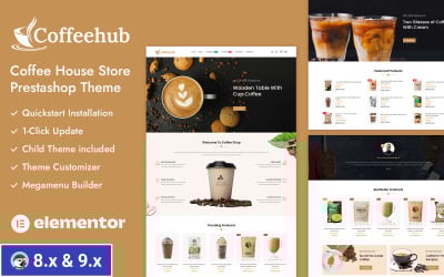 Coffeehub - 咖啡店 PrestaShop 响应式主题