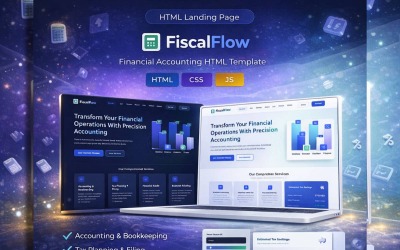 FiscalFlow | Finanza | Multiuso / Pagina di destinazione