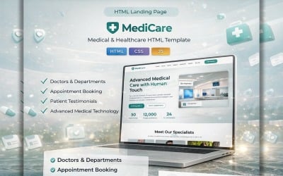 MediCare / Advanced Medical Care / Landing Page
