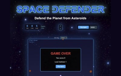 SPACE DEFENDER | Giochi HTML5