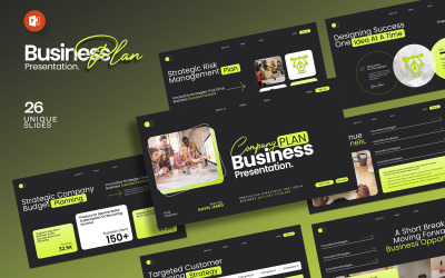 Company Business Plan Presentation Template