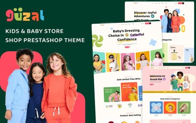 Leo Guzal - Prestashop-tema för barnleksaker och mode