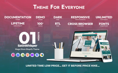 SatinWhisper Shopify Theme - Crafted for high-converting fashion storefronts