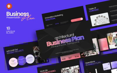 Eenvoudig bedrijfsplansjabloon