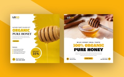 Honey Store Social Media Instagram Post Template Ver-1