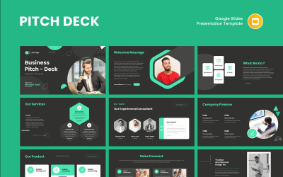 Шаблон презентації Future-Ready Pitch Deck для Google Slides