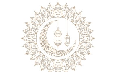 Ramadan Mandala Vector design art