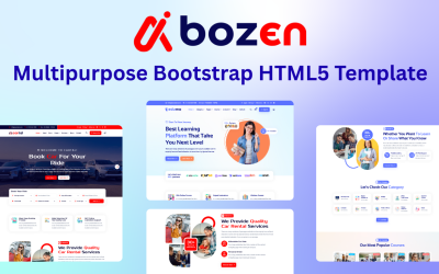 Bozen - Veelzijdig Bootstrap HTML5-sjabloon