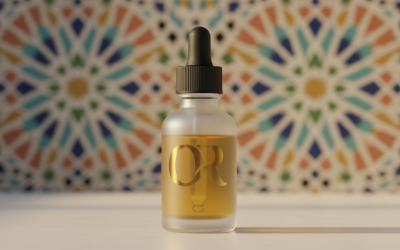 Minimal Luxury OR Monogram Logo Template – Elegant Gold Lettermark