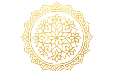 Luxury Golden Ramadan Mandala Vector