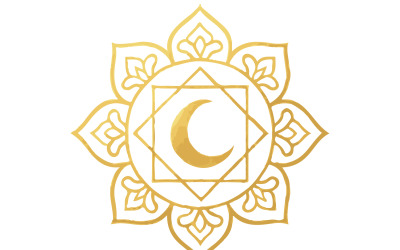 Minimal Islamic Mandala Vector