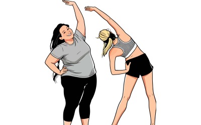 Full Shore Women Training Shore Illustration
