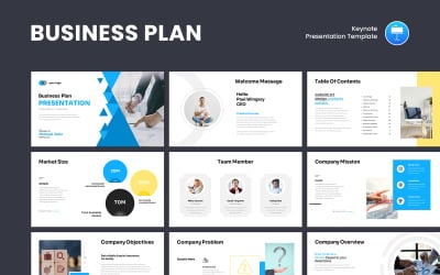 Investment-Ready Business Plan Keynote Presentation Template