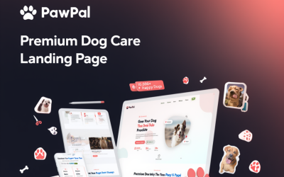 PawPal | Клуб собак | Шаблоны целевых страниц |