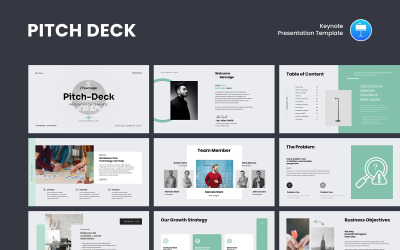 Presentazione aziendale - Modello di presentazione principale Deck