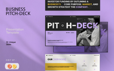 Business Pitch-Deck Presentation