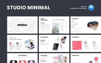 Studio Minimal Keynote Presentation Template