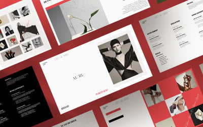 Auru Brand Portfolio Presentation Template