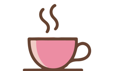 Hot Beverage Mug Icon Design