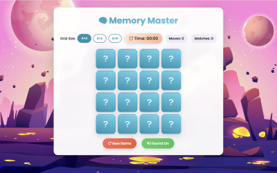 Meilleur jeu de mémoire HTML5 – Jeu de puzzle pour le Web et les mobiles