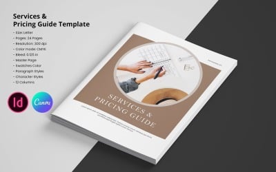 Professional Service Guide Template for Business &amp;amp; Agency