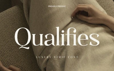 Qualifies - Luxury Serif Font