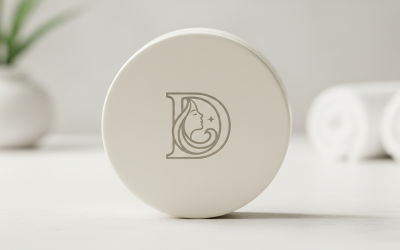 Luxury Letter D Spa Beauty Cosmetic Logo – Elegant Feminine Monogram