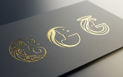 Luxury Letter G Beauty Logo – Ornamental Feminine Monogram Collection