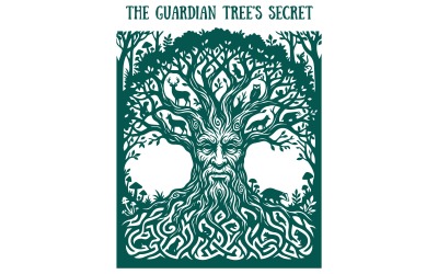 The Guardian Tree's Secret Fantasy Book Cover Art