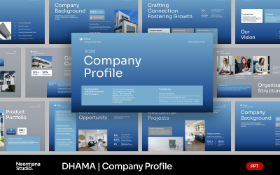 DHAMA | Real Estate Company Profile PPT
