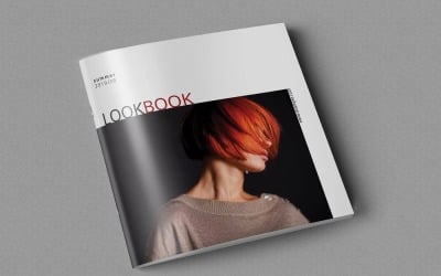 Square Fashion Lookbook Template