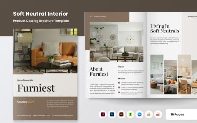 Neutral Modern Home Lifestyle Product Brochure