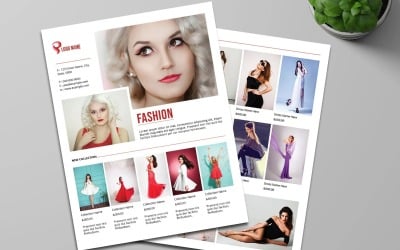 Printable Fashion Product Promotion Flyer