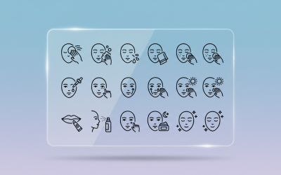 Линия средств для ежедневного ухода за кожей Icons – очищение, сыворотка, пилинг, увлажнение и защита от солнца.