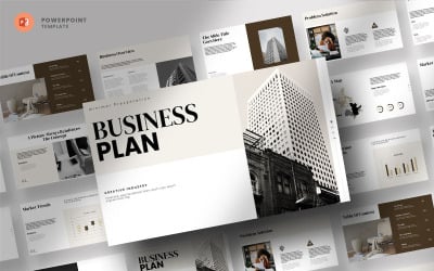 Plantilla de presentación de plan de negocios