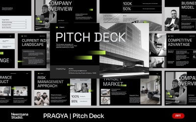 PRAGYA | Pitch Deck för startup-presentation (PPT)
