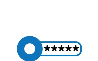 Campo di inserimento password grafico per la progettazione dell&amp;#39;interfaccia utente