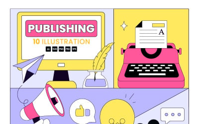 10 Digital Publishing Illustration