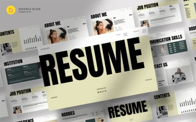 Resume Presentation Template