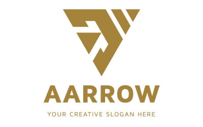 A Letter Arrow Logo Design