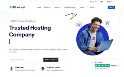 Blue Host WHMCS and HTML Theme