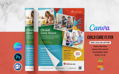 Child Care Flyer Printable Template