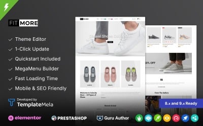 Fitmore - Sneaker Shoes Store Prestashop Theme