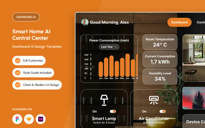OrvantaHome — Intelligent Smart Home Dashboard