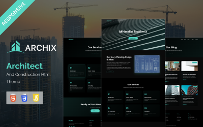Archix - Tema HTML para arquitectura y construcción