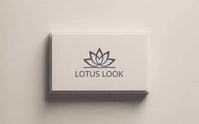 Dark Textured Business Card Mockup on Beige Background