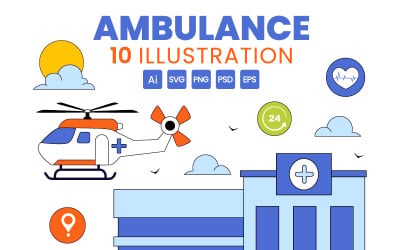 10 Ilustrace sanitního vozidla