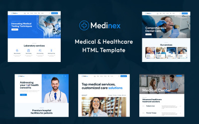 Medinex | Orvosi és egészségügyi HTML sablon