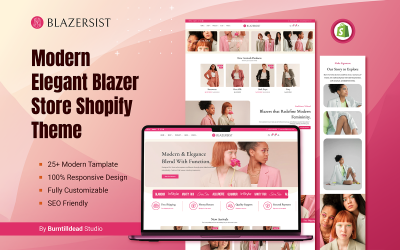 Blazersist - Thèmes Shopify modernes et élégants pour boutiques de blazers