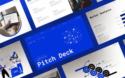 Modern and Clean Pitch Deck Presentation Template